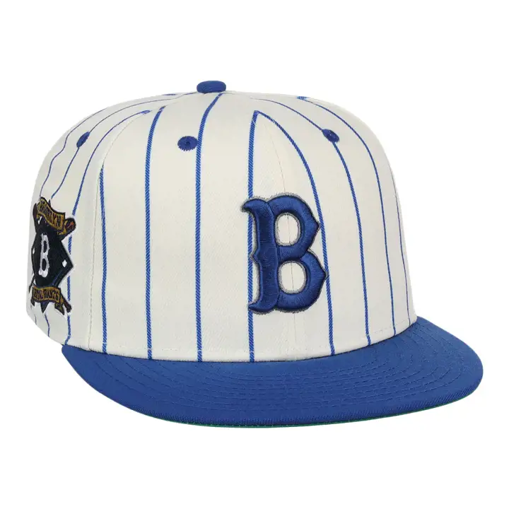 BROOKLYN ROYAL GIANTS EFF NLB Pinstripe Fitted ivo/ rbl