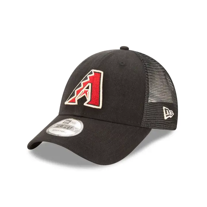 CASQUETTE TRUCKER 9FORTY MLB ARIZONA DIAMONDBACKS noir/noir