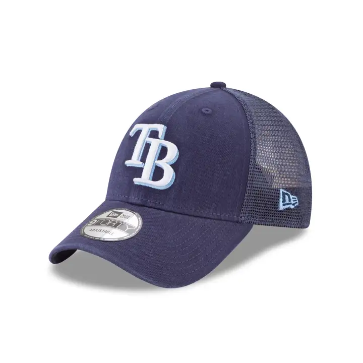 CASQUETTE FILET 9FORTY MLB TAMPA BAY RAYS bleu marine