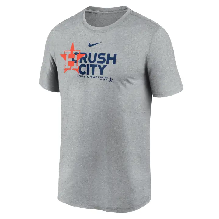 Houston Astros MLB T-shirt local Primetime gris
