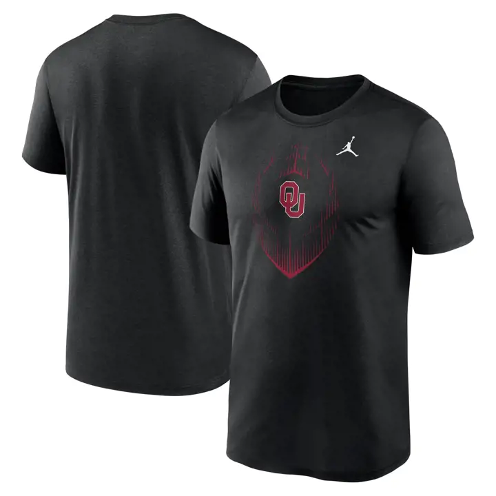 T-SHIRT DRI-FIT ICON LÉGENDE NCAA OKLAHOMA SOONERS 24 BLK