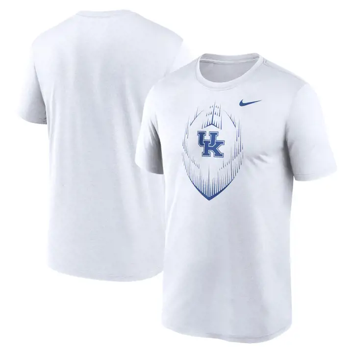 T-SHIRT DRI-FIT ICON LÉGENDE NCAA KENTUCKY WILDCATS 24 BLANC