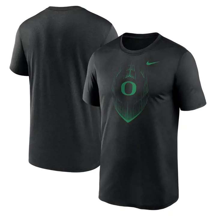 T-SHIRT DRI-FIT OREGON DUCKS LÉGENDE NCAA ICON 24 NOIR