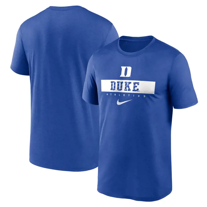 T-SHIRT DUKE BLUE DEVILS NCAA DRIFIT TEAM ISSUE LEGEND 24 RB