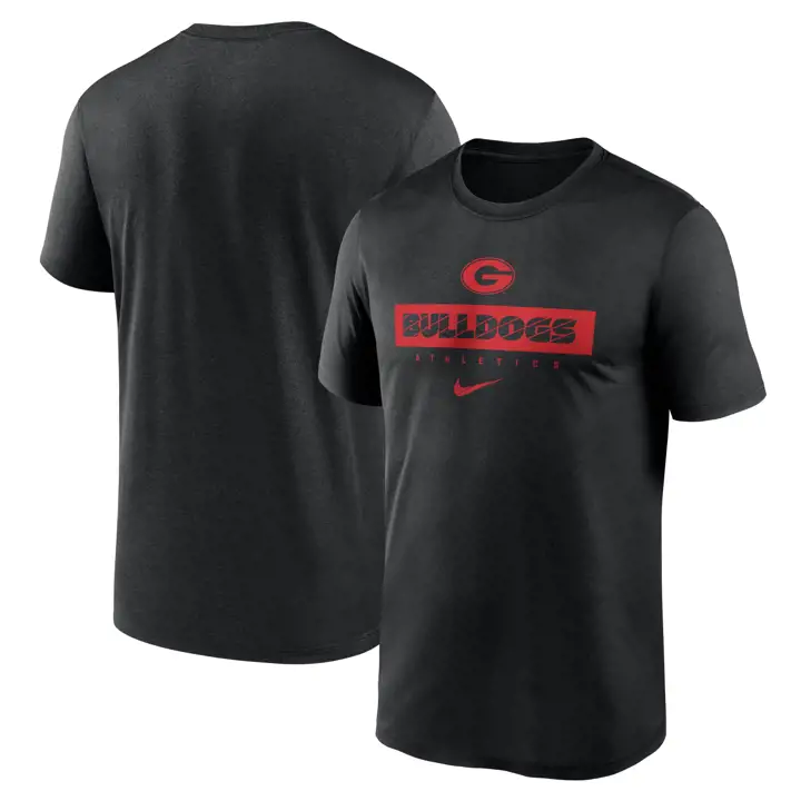 T-SHIRT DE LÉGENDE GEORGIA BULLDOGS NCAA DRIFIT TEAM ISSUE 24 BL