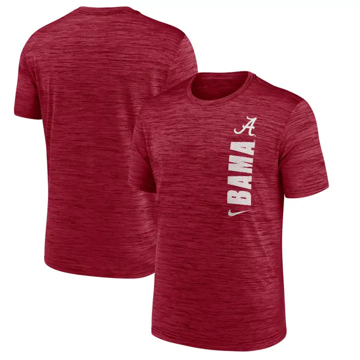 TEE-SHIRT ALABAMA CRIMSON TIDE NCAA DRIFIT VELOCITY 24 CRIMSON