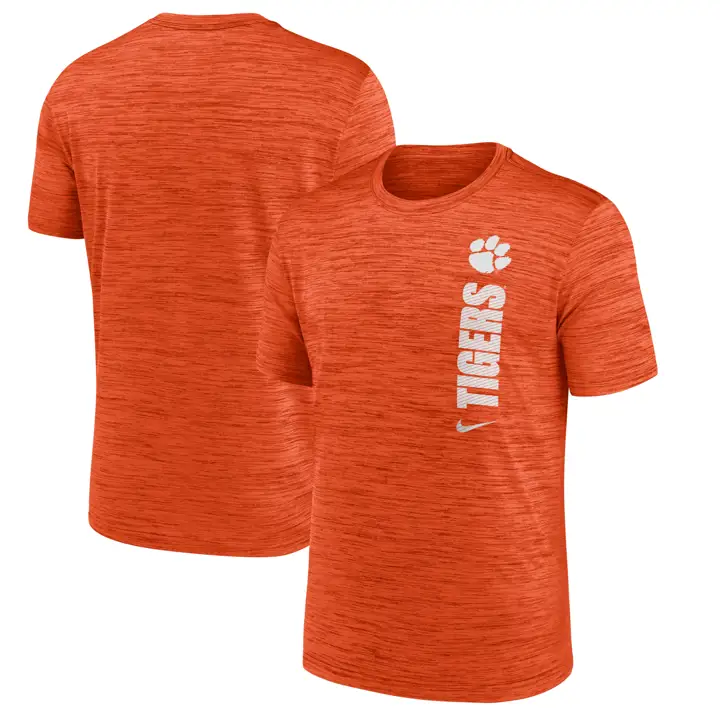 T-SHIRT VELOCITY NIKE DRFIT NCAA CLEMSON TIGERS 24 ORG