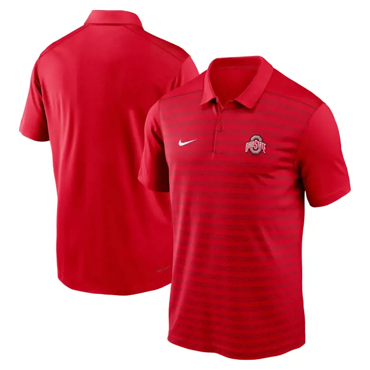 POLO OHIO STATE BUCKEYES NCAA DRIFIT VICTORY 24 ROUGE