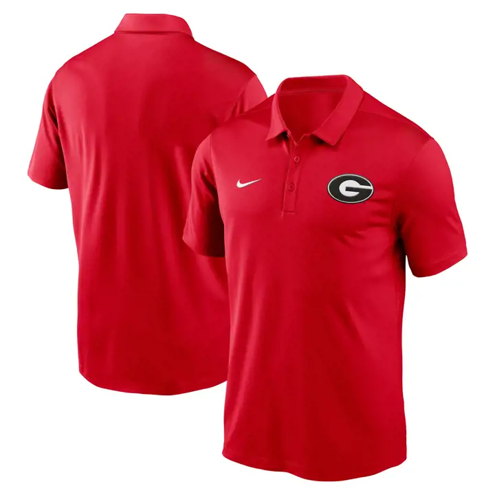 POLO GEORGIA BULLDOGS NCAA FRANCHISE 24 ROUGE