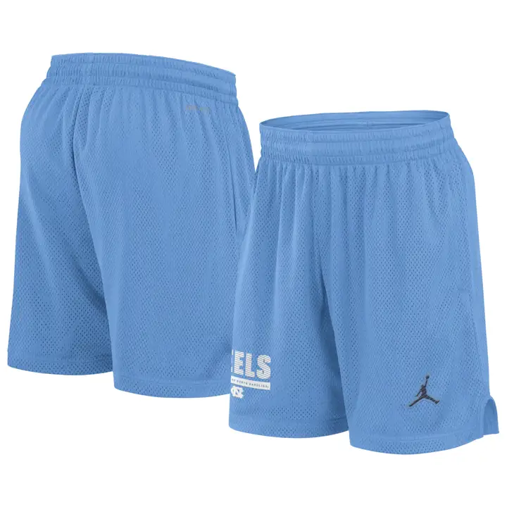 SHORT EN MESH NIKE DRI-FIT NCAA NORTH CAROLINA TAR HEELS 24 ANTHRACITE