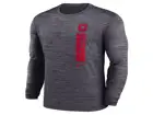 Ohio State Buckeyes Nike NCAA Men's Velocity Dri-Fit Long Sleeve T-Shirt T-Shirts