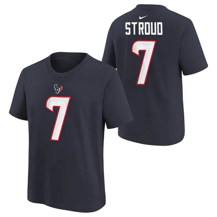 Houston Texans NFL T-shirt Jeune Joueur N&N MARINE CJ Stroud