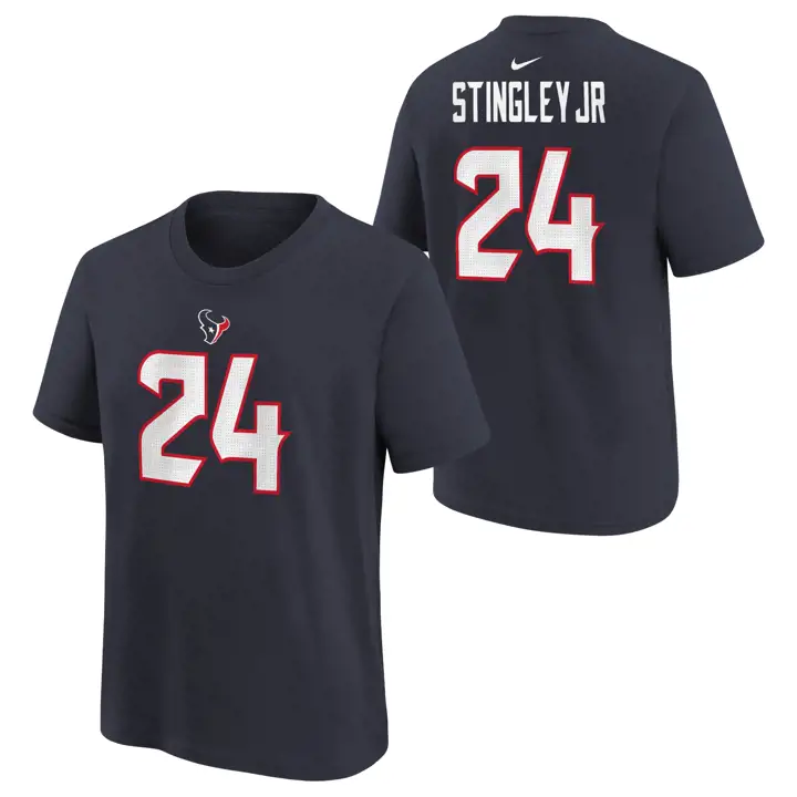 T-shirt Enfant NFL Houston Texans N&N Joueur NAVY Derek Sting