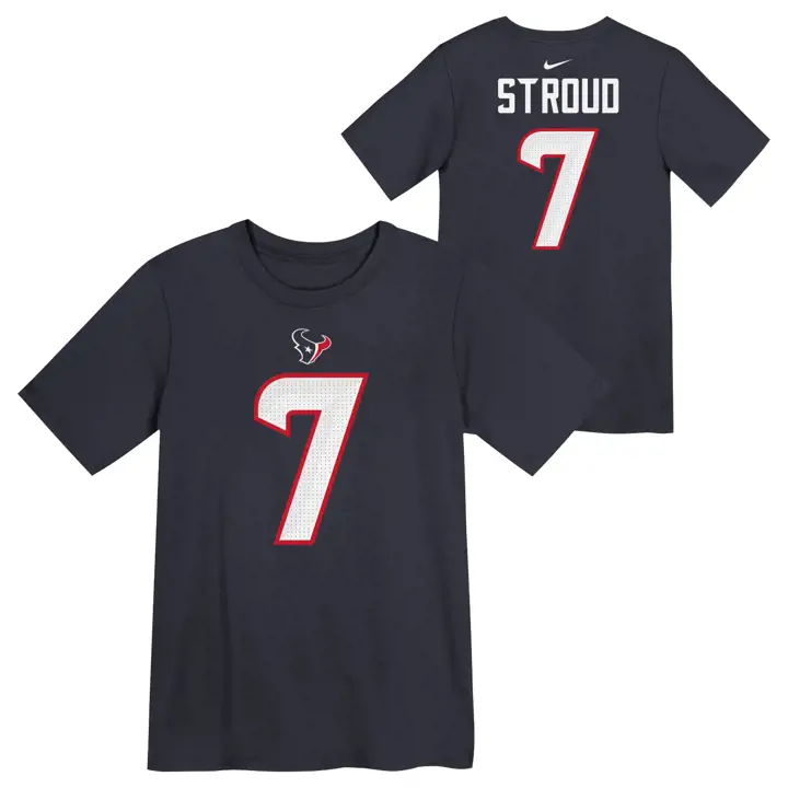 Houston Texans NFL T-shirt Enfant Joueur N&N BLEU MARINE CJ Stroud