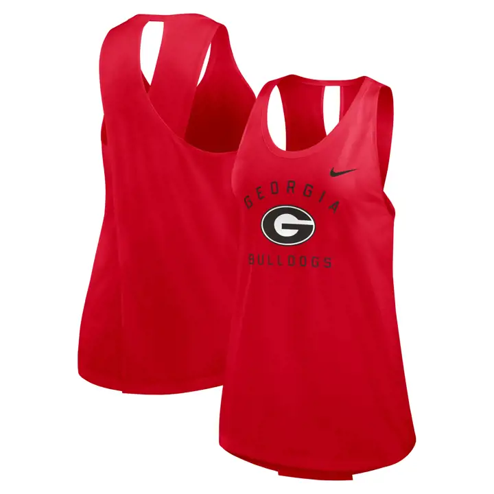 GEORGIA BULLDOGS Débardeur Femme NCAA Prime Time 24 ROUGE
