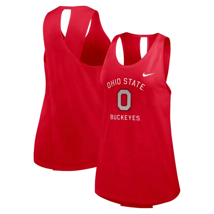 Débardeur NCAA Prime Time Femme OHIO STATE BUCKEYES 24 ROUGE