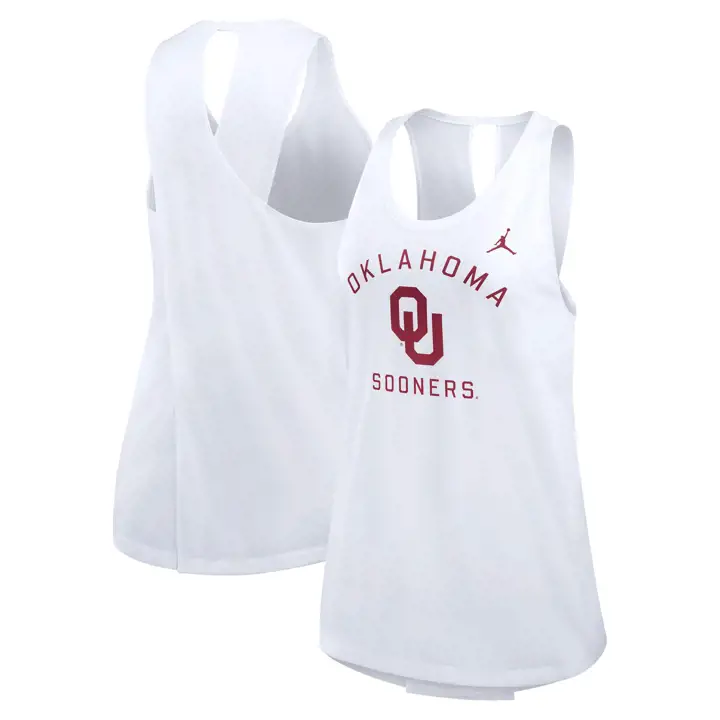 OKLAHOMA SOONERS NCAA Débardeur Femme Prime Time 24 BLANC
