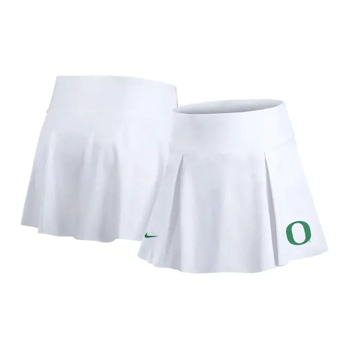 OREGON DUCKS JUPE-SHORT DE TENNIS NCAA FEMME 24 BLANC