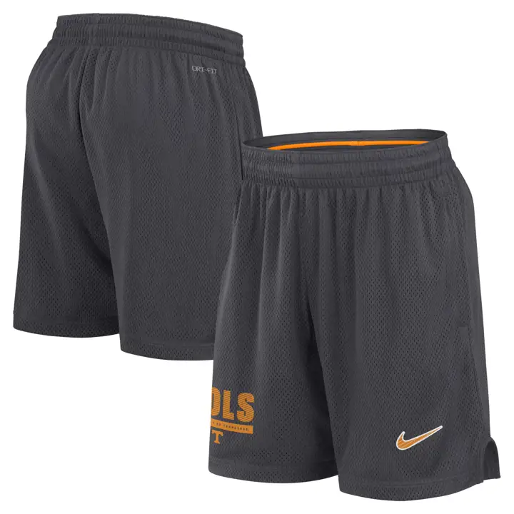 Short en mesh Nike Dri-FIT NCAA Tennessee Volunteers 24 anthracite