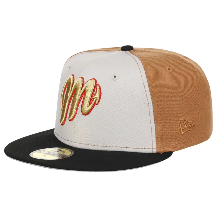 Diablos Rojos del Mexico LMB Golden Stone 59FIFTY Stone/BLK/