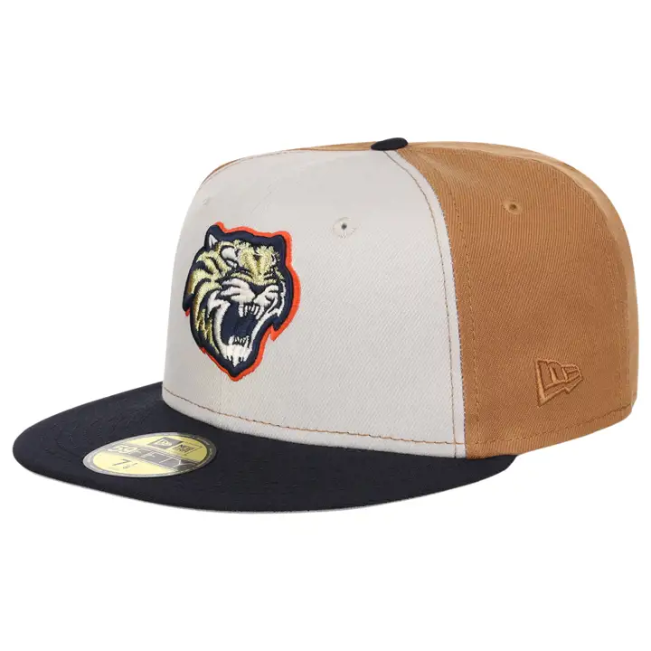 Quintana Roo Tigres LMB Golden Stone 59FIFTY Stone/NAVY/GRY