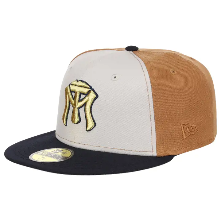 Monterrey Sultanes LMB Golden Stone 59FIFTY Stone/NAVY/GRY
