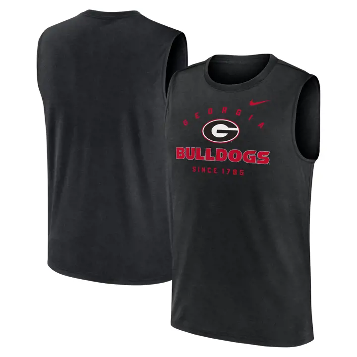 Débardeur de légende Tank 24 BLK des Georgia Bulldogs NCAA