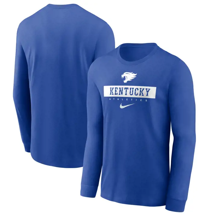 T-SHIRT MANCHES LONGUES KENTUCKY WILDCATS NCAA ÉDITION SPÉCIALE ÉQUIPE 24 RBL