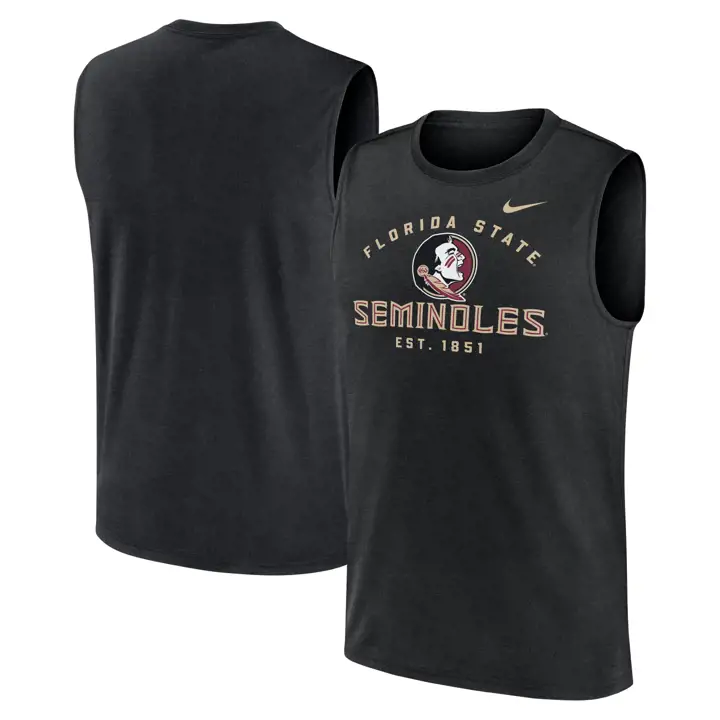 FLORIDA STATE SEMINOLES DÉBARDEUR LÉGENDE NIKE DRI-FIT NCAA 24 NOIR