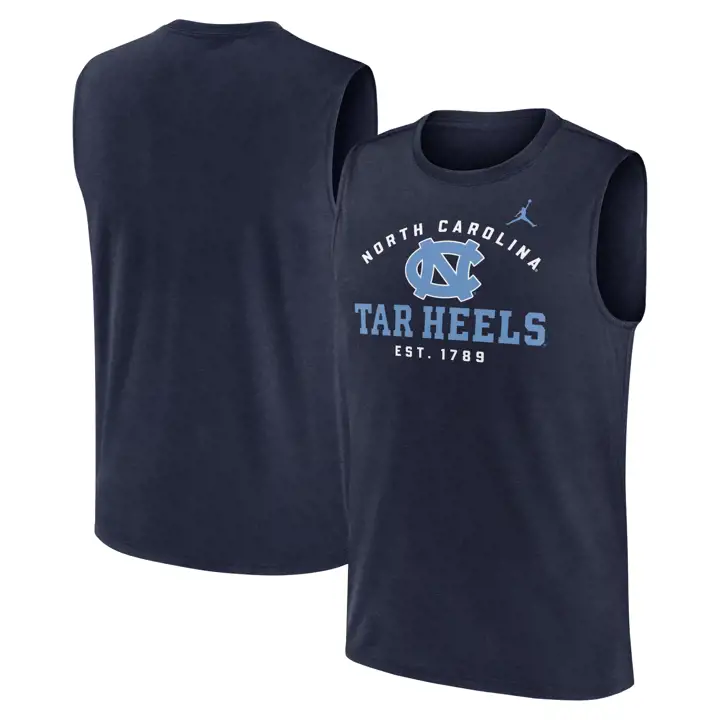 DÉBARDEUR NORTH CAROLINA TAR HEELS NCAA DRIFIT LEGEND 24 MARINE
