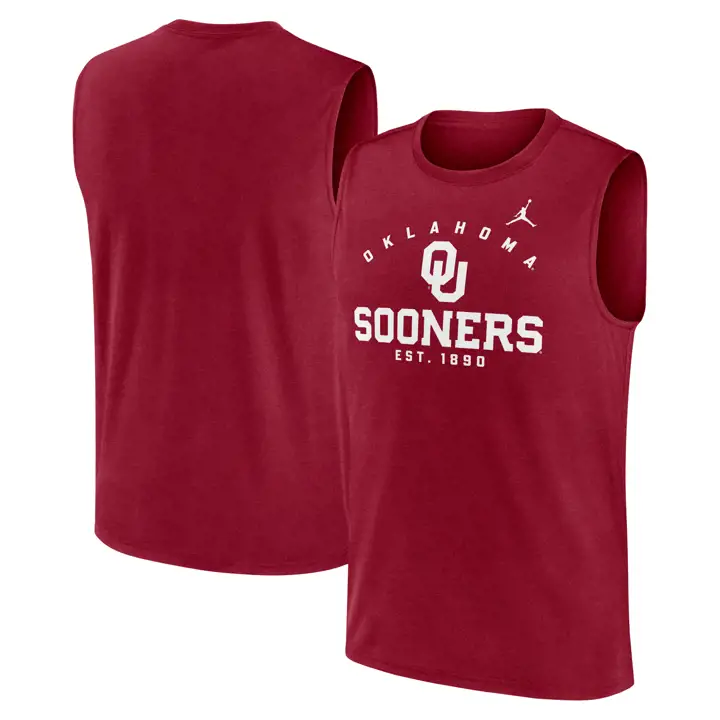 DÉBARDEUR LÉGENDE DRIFIT OKLAHOMA SOONERS NCAA 24 CRIMSON