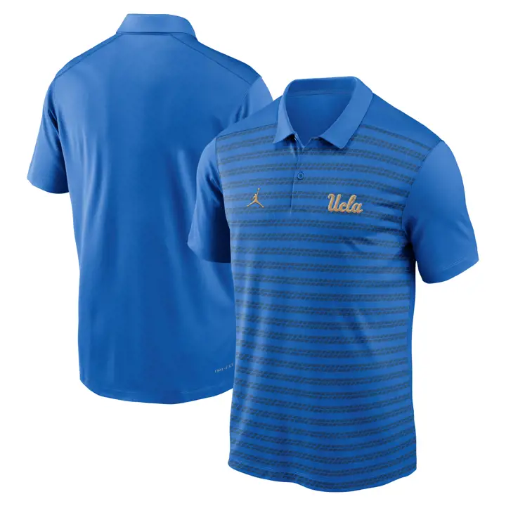 UCLA BRUINS NCAA DRIFIT VICTORY POLO 24 BLEU