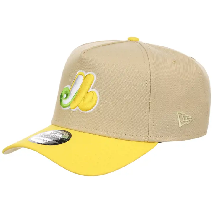 Casquette pour femme 9FORTY ajustable des Expos de Montréal de la MLB gl/ gl/ yel