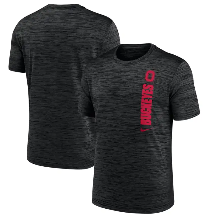 OHIO STATE BUCKEYES NCAA DRIFIT VELOCITY T-SHIRT 24 RED