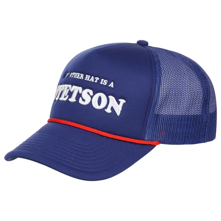 Stetson My Other Hat Rope Trucker blue