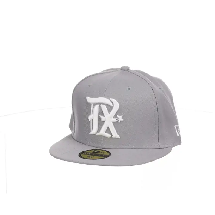 Casquette 59FIFTY MLB Re-Dub Texas Rangers Gris/Blanc/Gris