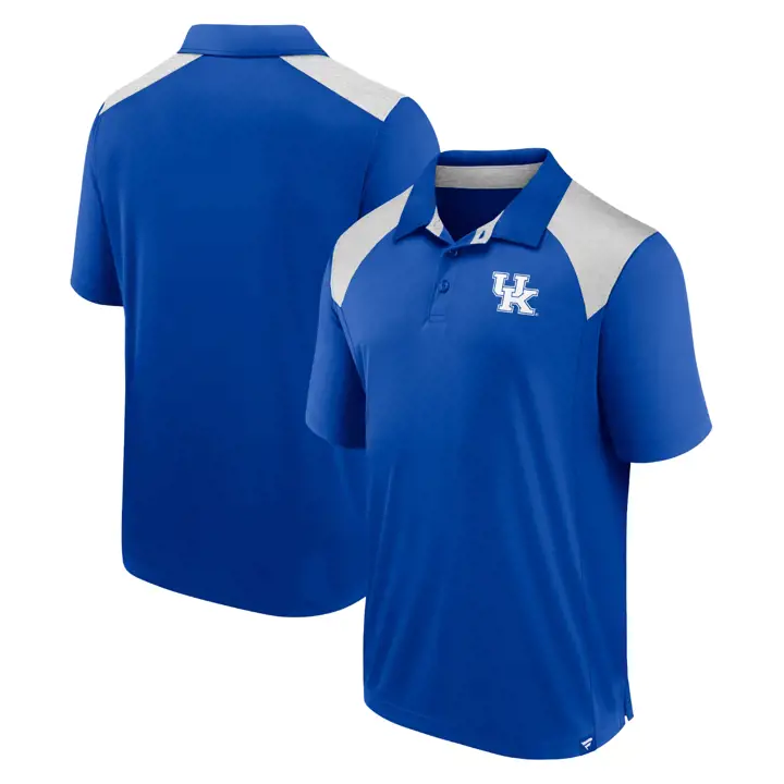 POLO KENTUCKY WILDCATS NCAA STAR CLASS 24 RBL/DKGRY