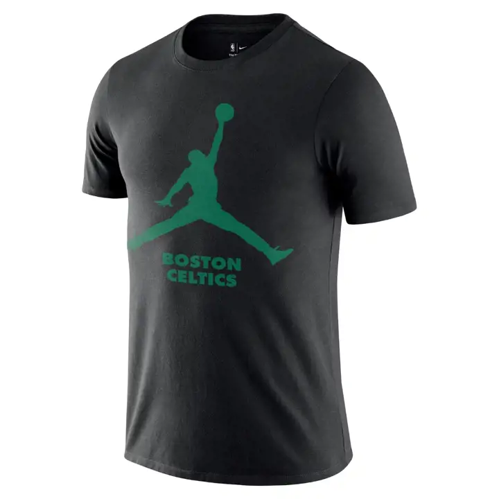 BOSTON CELTICS NBA JORDAN TEE NOIR