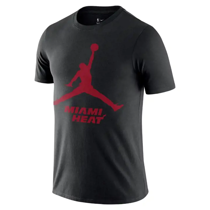 MIAMI HEAT NBA JORDAN TEE BLK