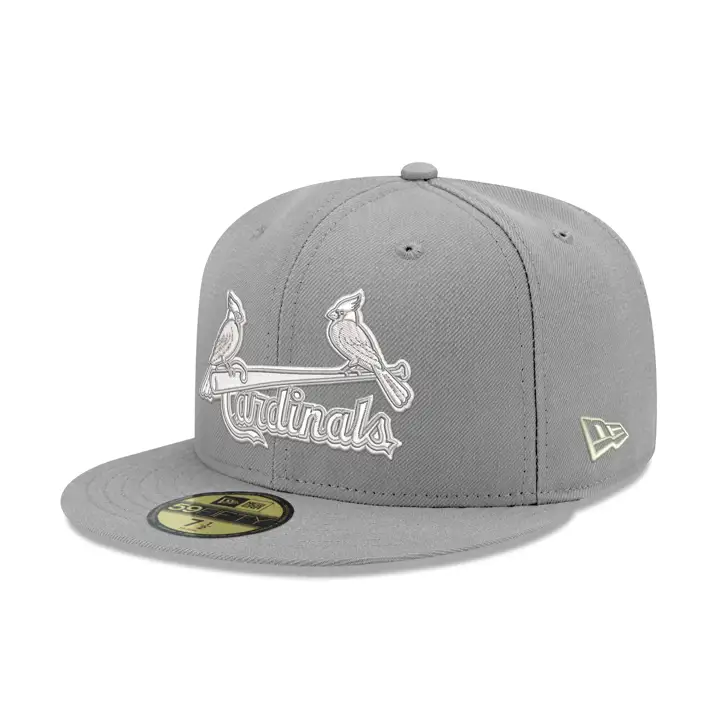 St. Louis Cardinals MLB LHD Fashion Core 59FIFTY GRY/WHT/GRY