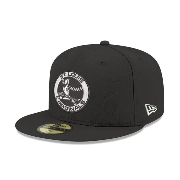 St. Louis Cardinals MLB LHD Fashion Core 59FIFTY BLK/WHT/GRY