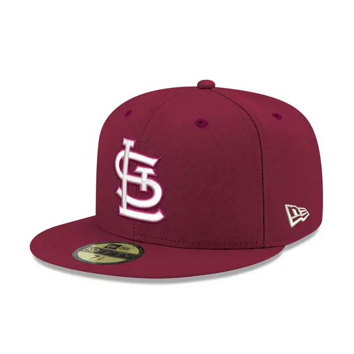 St. Louis Cardinals MLB GAUCHE Fashion Core 59FIFTY Rouge/BLANC/Gris