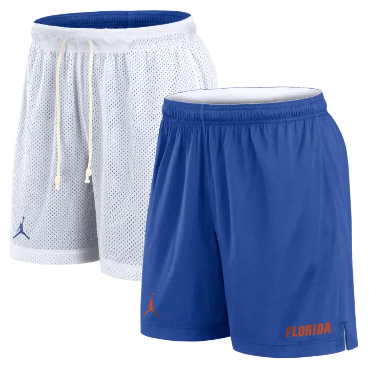 Short réversible Gators de la Floride NCAA 24 BLANC