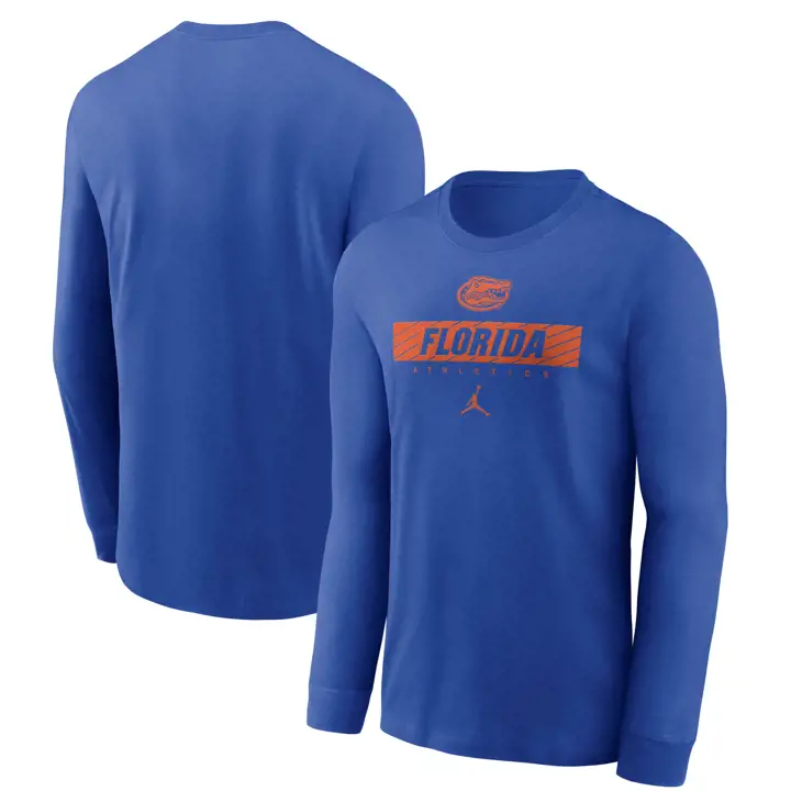 T-SHIRT MANCHES LONGUES FLORIDA GATORS NCAA TEAM ISSUE 24 BLANC