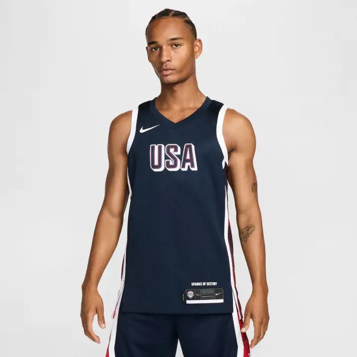 Maillot de l'équipe nationale de basket-ball des États-Unis en édition limitée pour les JO
