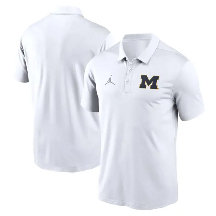 Michigan Wolverines NCAA FRANCHISE POLO 24 BLA