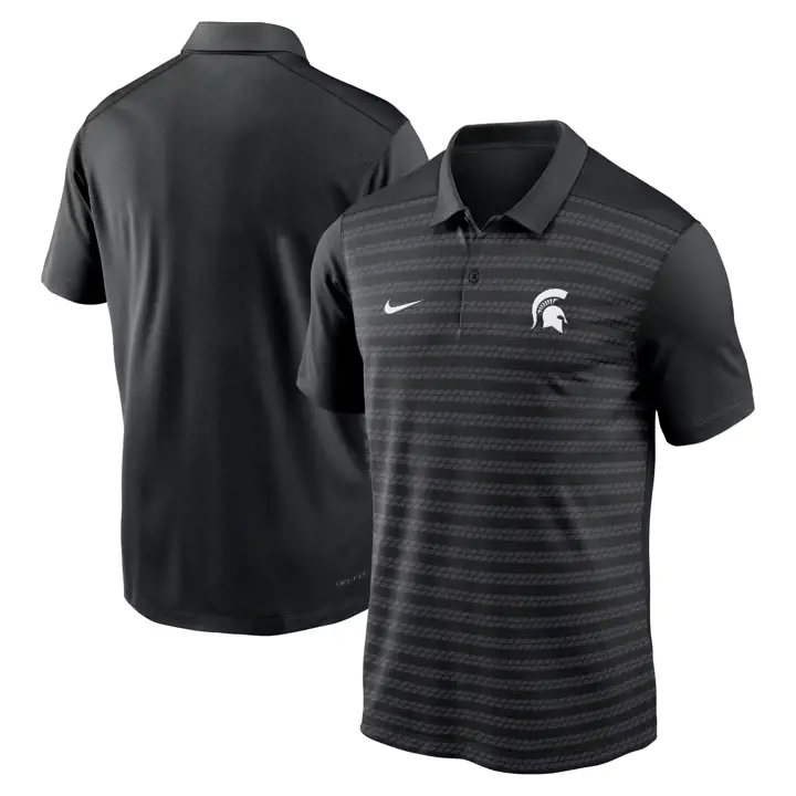 Polo Michigan State Spartans NCAA DRIFIT VICTORY 24 BLK