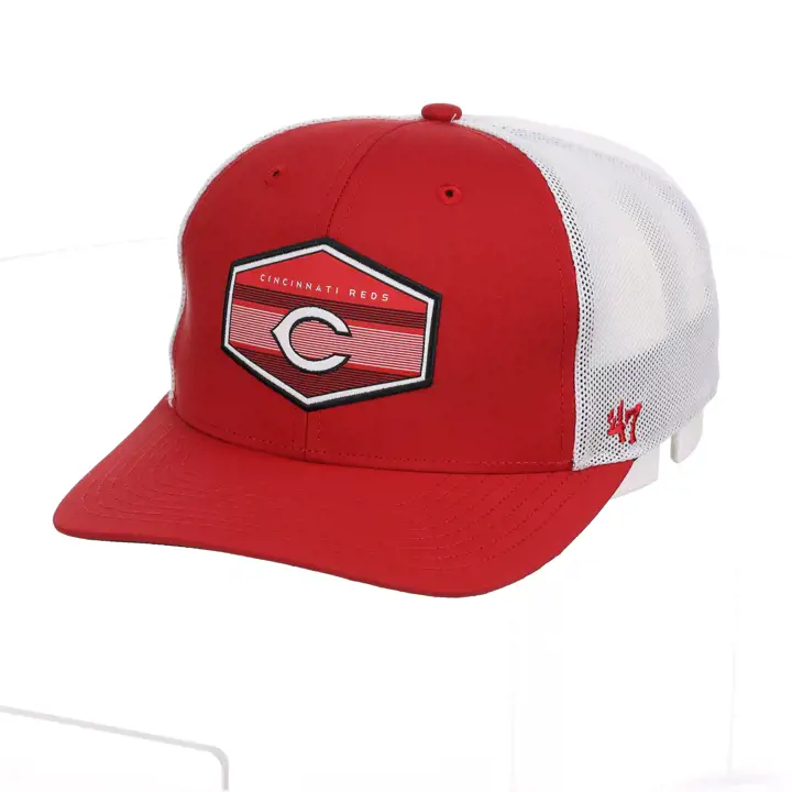 CINCINNATI REDS MLB BURGESS 47 TRUCKER ROUGE/BLANC