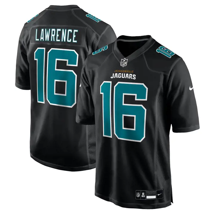 Maillot Jacksonville Jaguars Nike Chase noir 24 Trevor Lawre