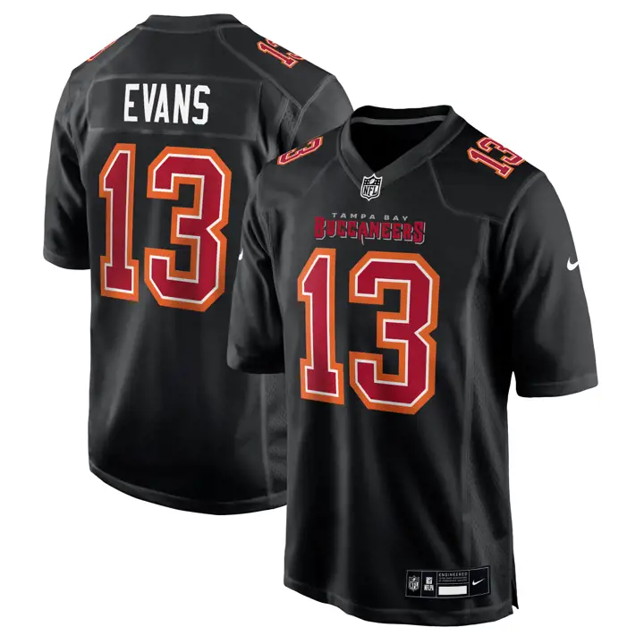 Tampa Bay Buccaneers Maillot Nike Noir Chase 24 Mike Evans H